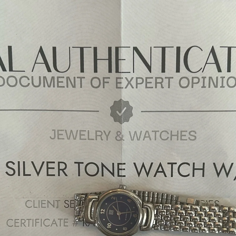 Givenchy Midnight Blue and Silver Watch